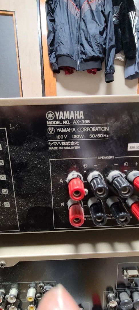 ヤマハ アンプ AX-396 AX640 2台セット