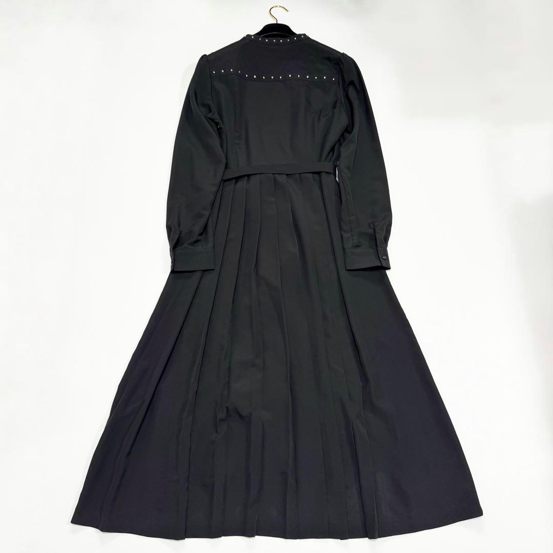 【美品✨】ダイアグラム　スタッズラインワンピース　ブラック　38 2023年