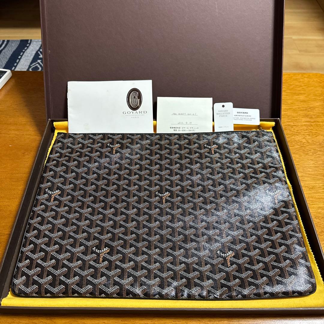goyard クラッチバッグGM ブラック