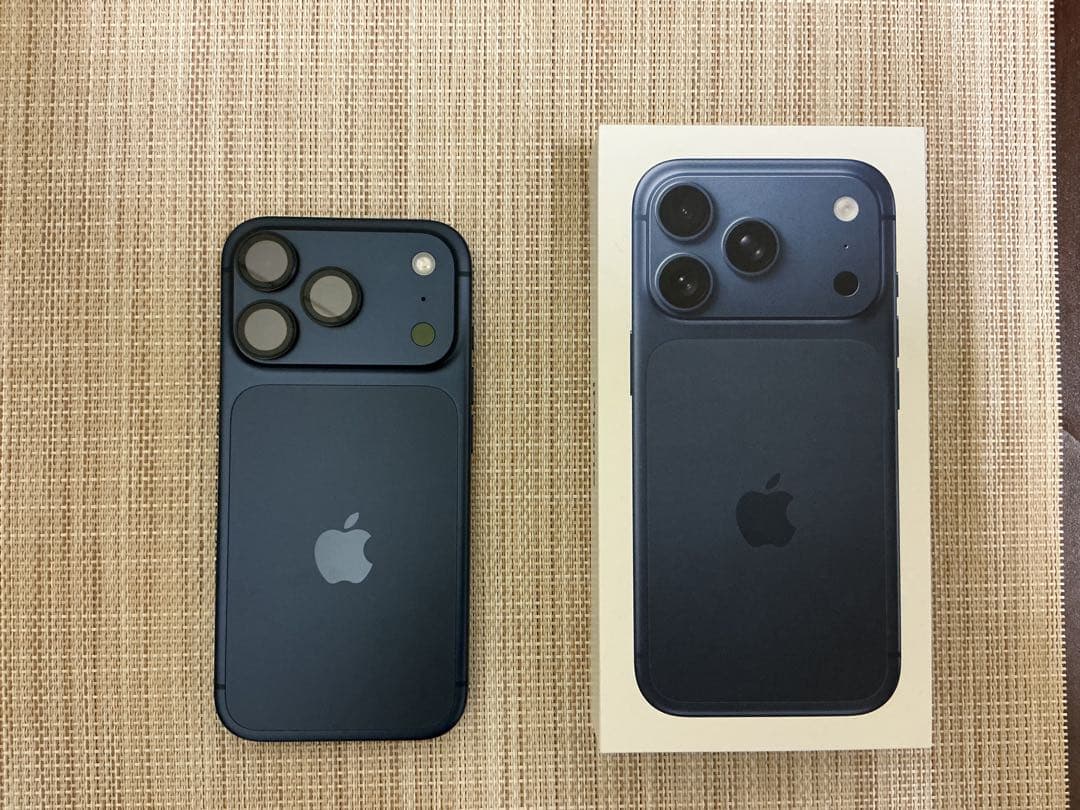 【美品】iPhone 17Pro 256G本体 バッテリー容量100% 箱付き