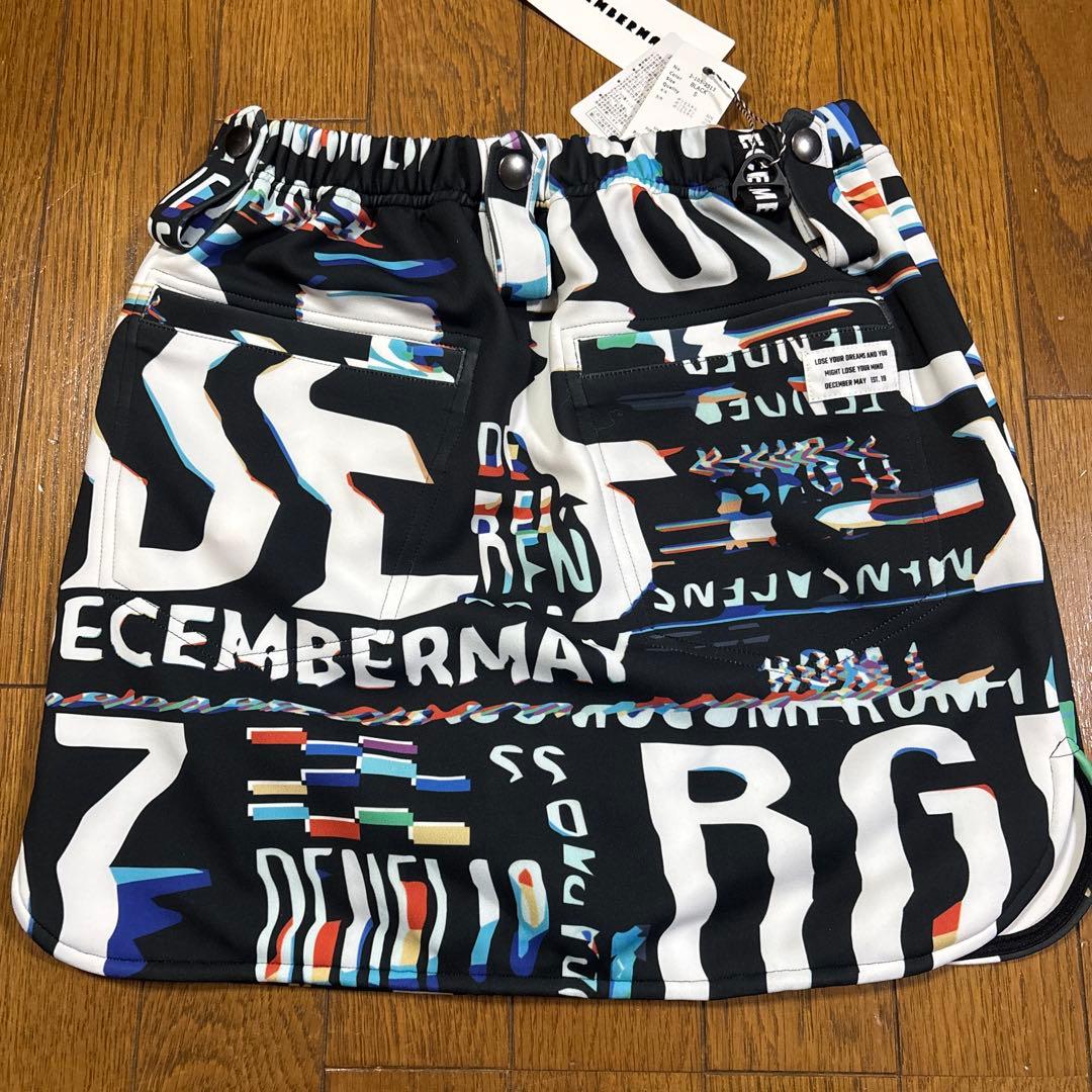 DECEMBERMAY グラフィックスカート Ｓサイズ ブラック新品未使用