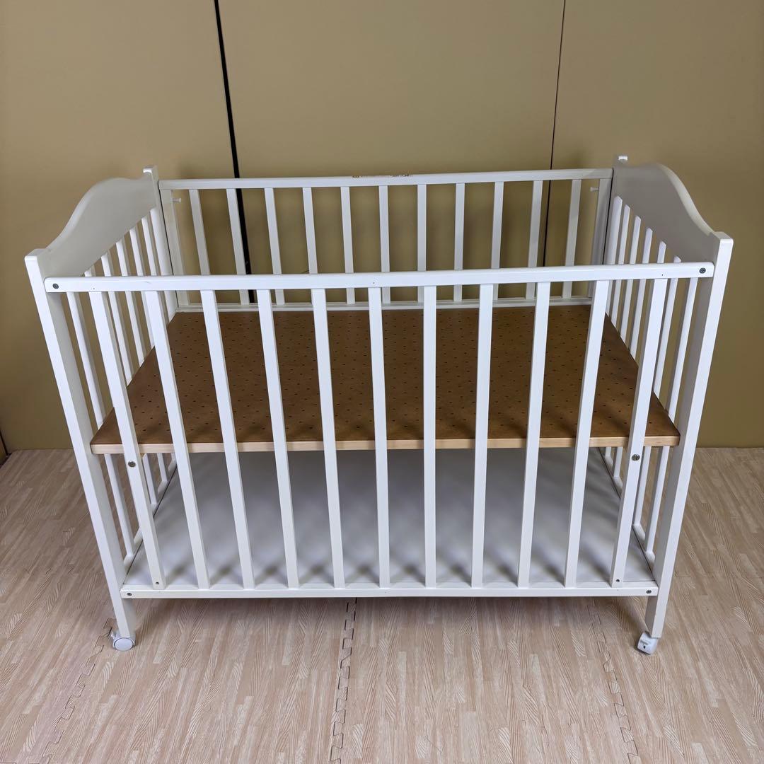 ☆除菌清掃済☆　♡ハートが可愛い♡　☆美品☆　スリーピー　プロヴァンス　ホワイト