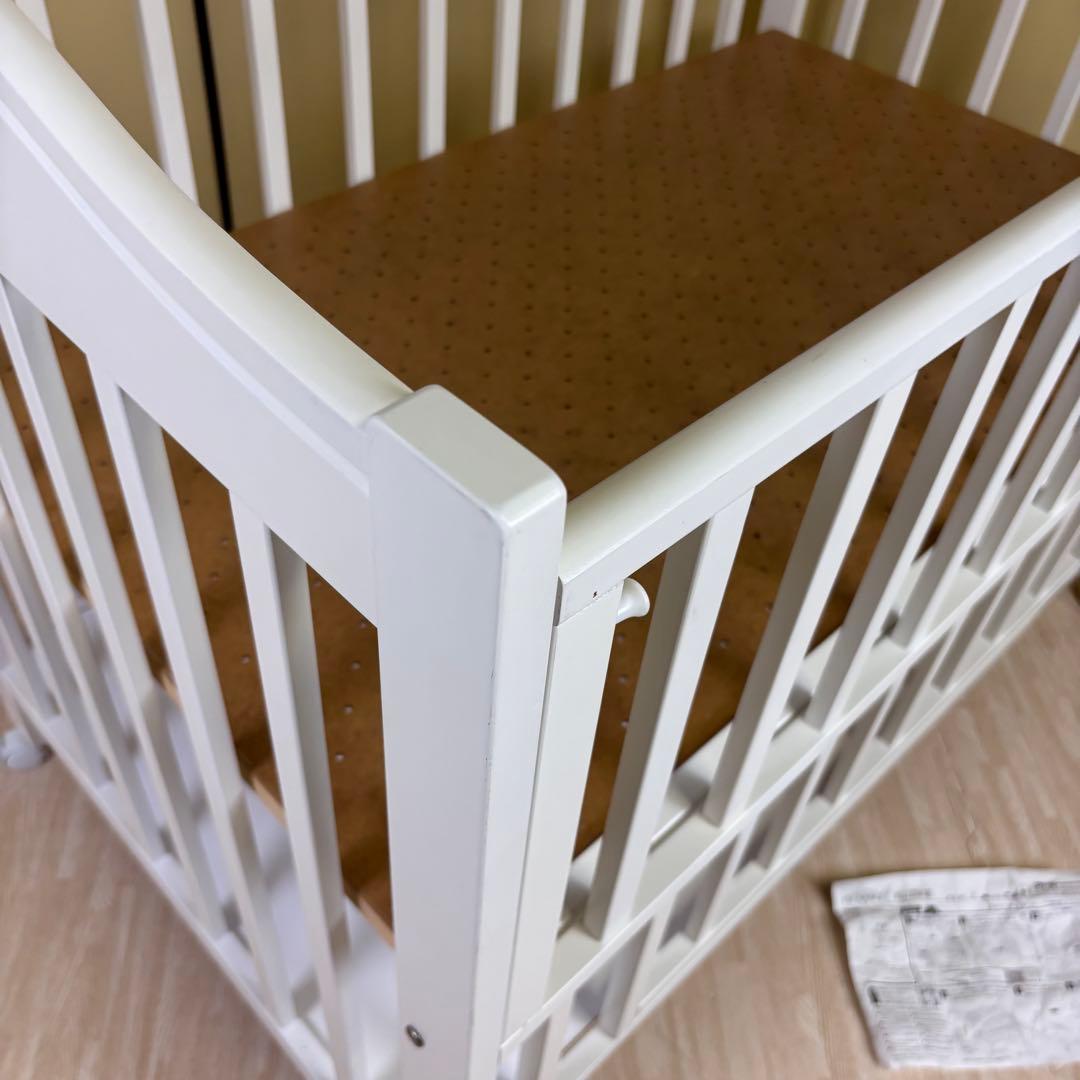 ☆除菌清掃済☆　♡ハートが可愛い♡　☆美品☆　スリーピー　プロヴァンス　ホワイト