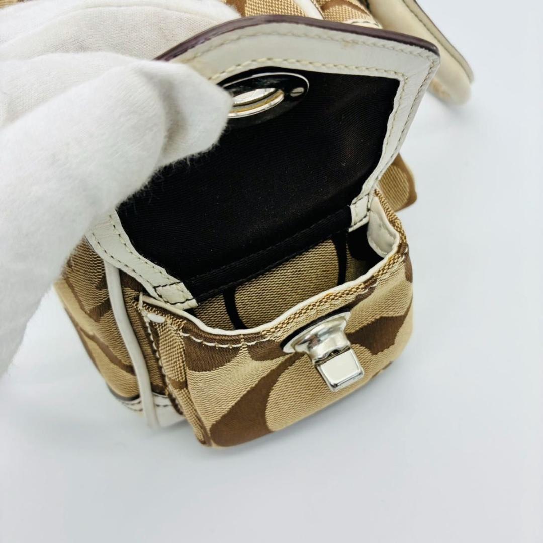 archive y2k コーチ ターンロック ミニボストン ハンドバッグ