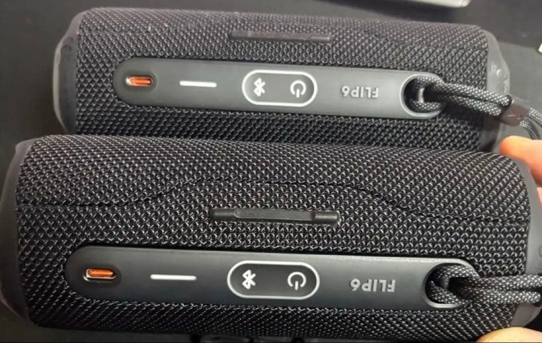 JBL FLIP6 ブラック ワイヤレススピーカー【美品】