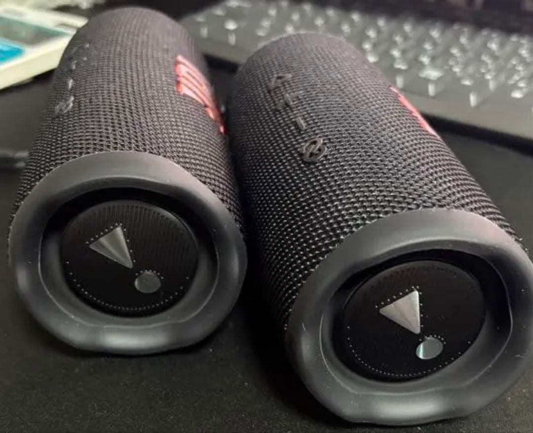 JBL FLIP6 ブラック ワイヤレススピーカー【美品】