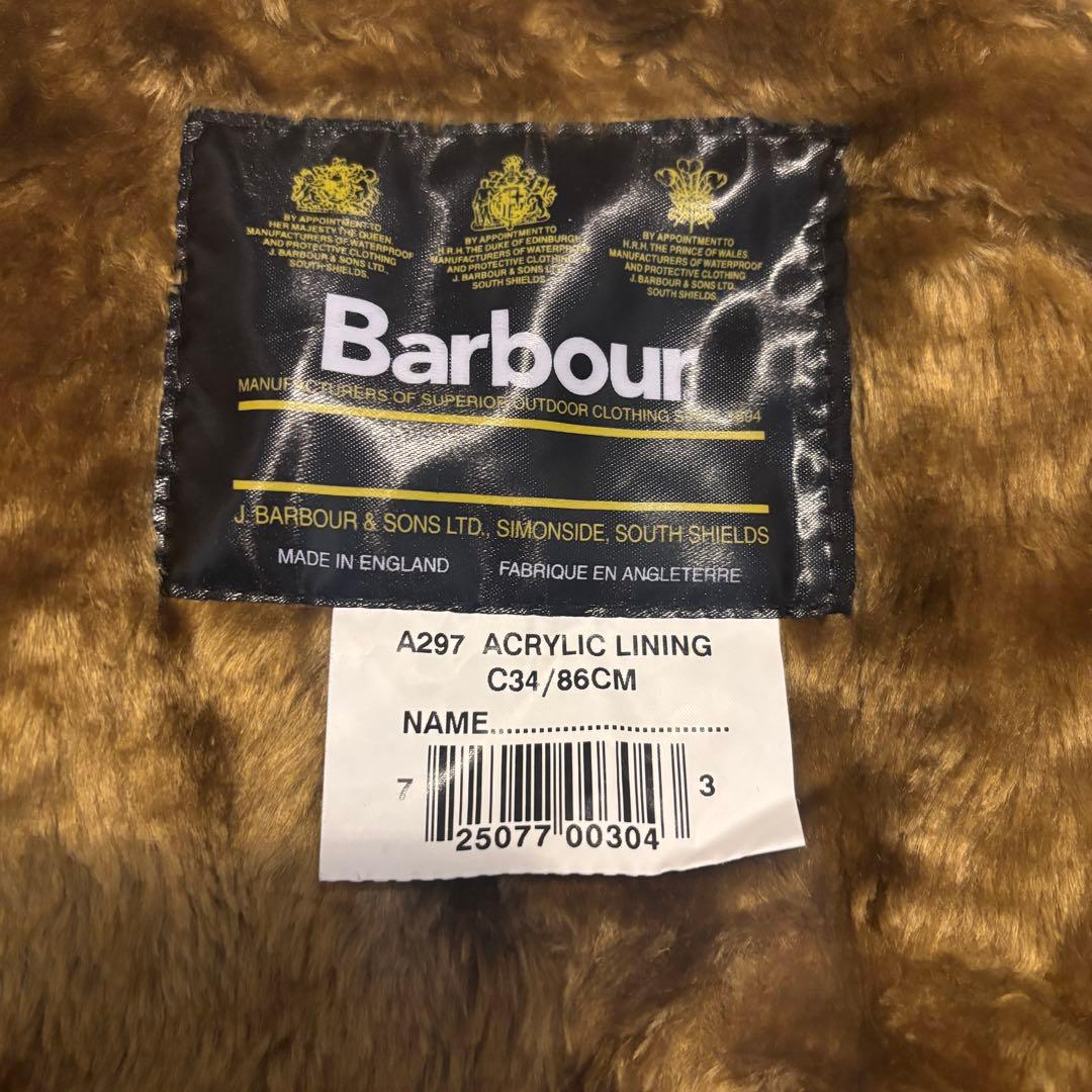 【90s】 希少サイズ Barbour バブアー ライナー ベスト C34