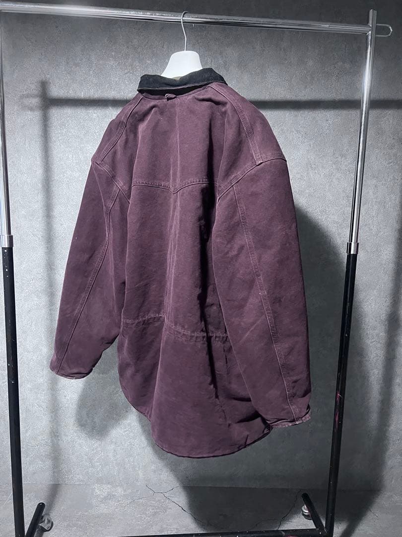 カーハート 紫系 パープル カバーオール フェード