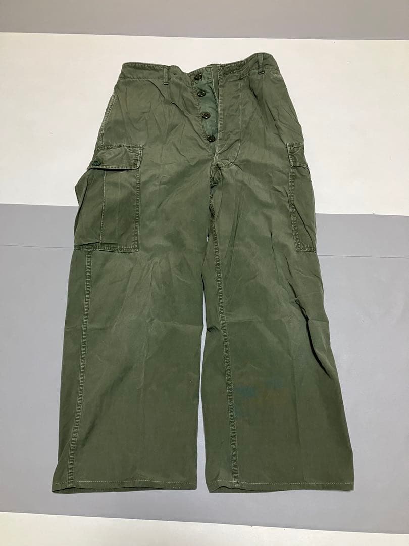 難あり ジャングルファティーグパンツ1st 60年代 米軍