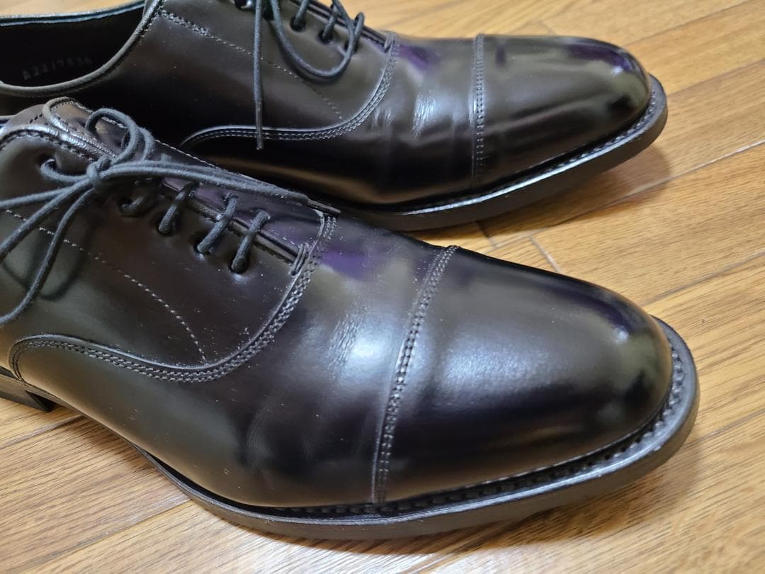 REGAL 11BL 25cm 黒 ストレートチップ 冠婚葬祭・就活・ビジネス