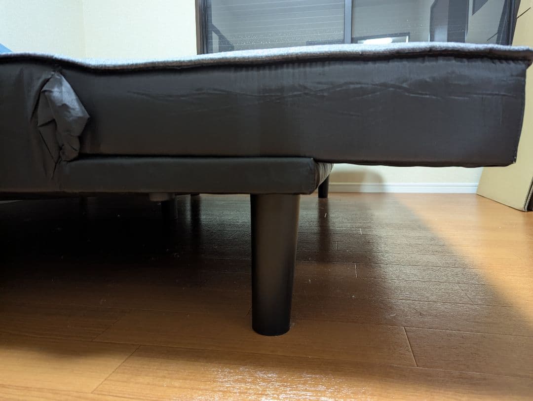 引き取り限定セール‼️グレー　ソファベッド　ほぼ未使用！美品！