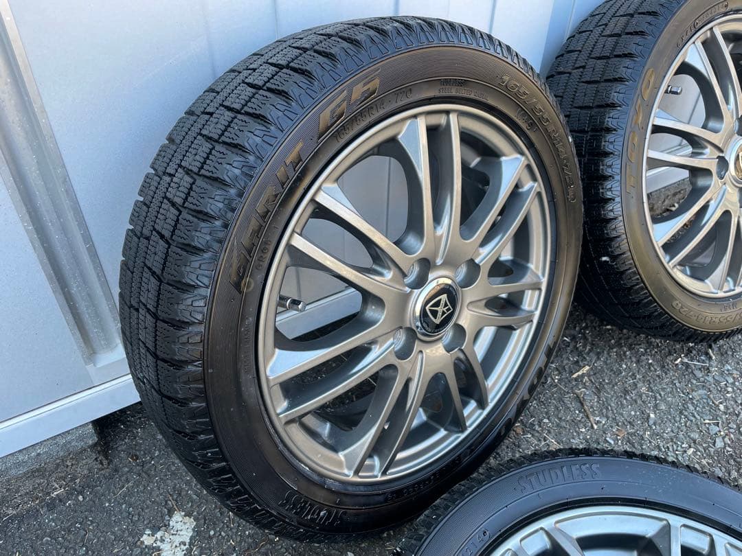 送料込み　165/55R14 スタッドレスタイヤ・ホイールセット 14インチ