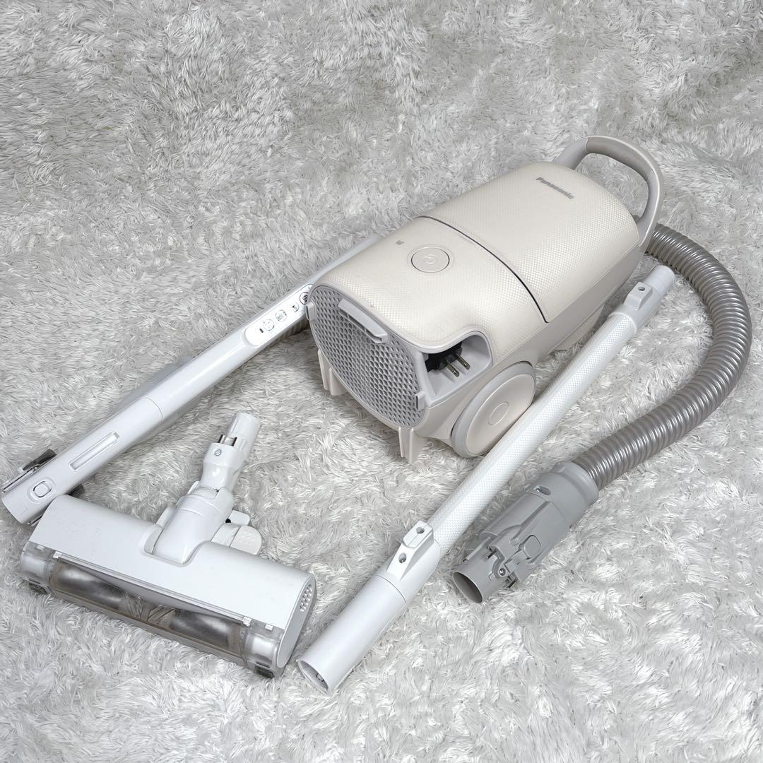 Panasonic パナソニック 紙パック式 掃除機 MC-JP850K-C