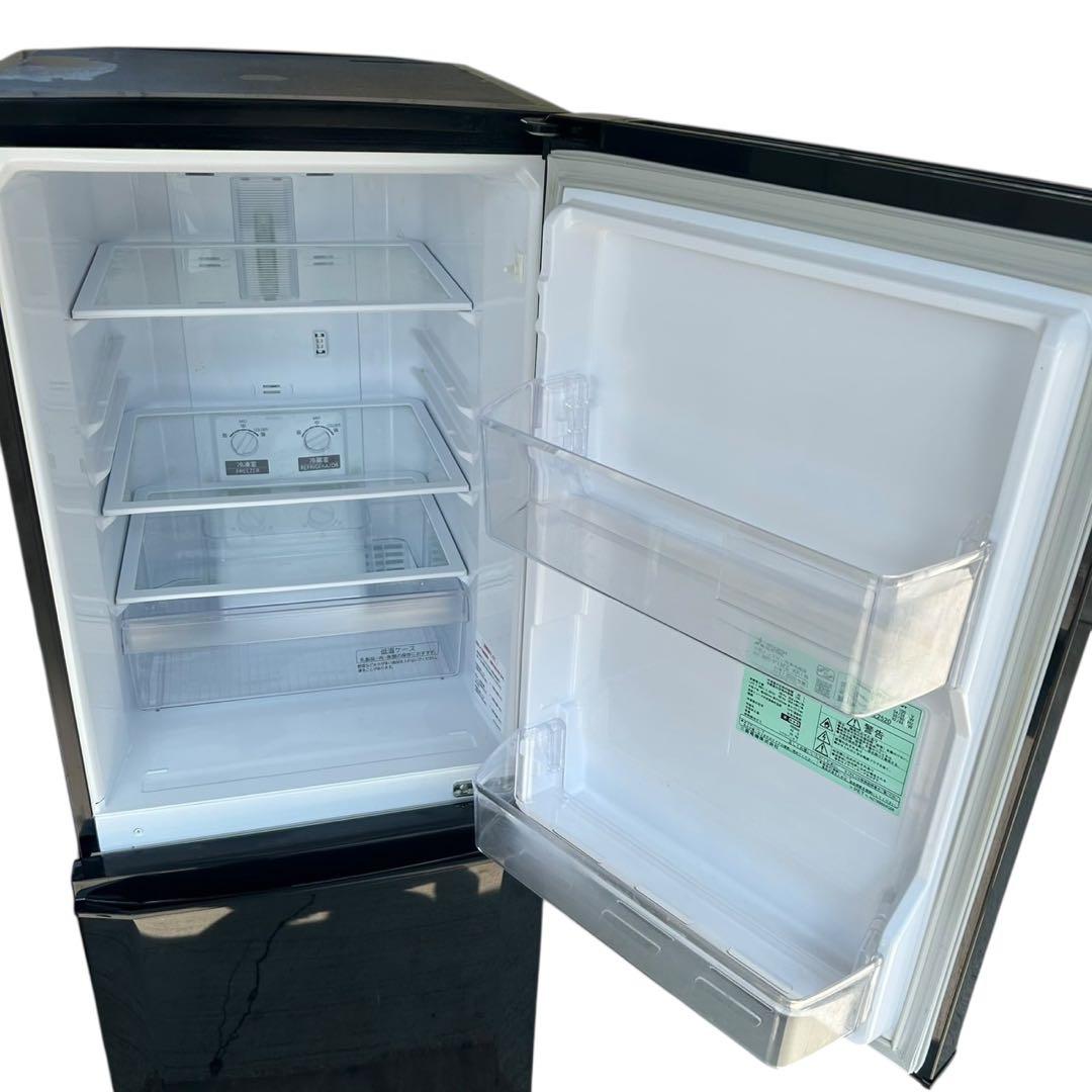 【名古屋市内優先】三菱 2020年MR-P15EE-KK1 冷蔵庫 ブラック