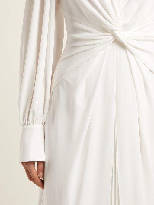 M*様 セルフポートレイト マキシ ワンピース アイボリー 白 UK12 未使用