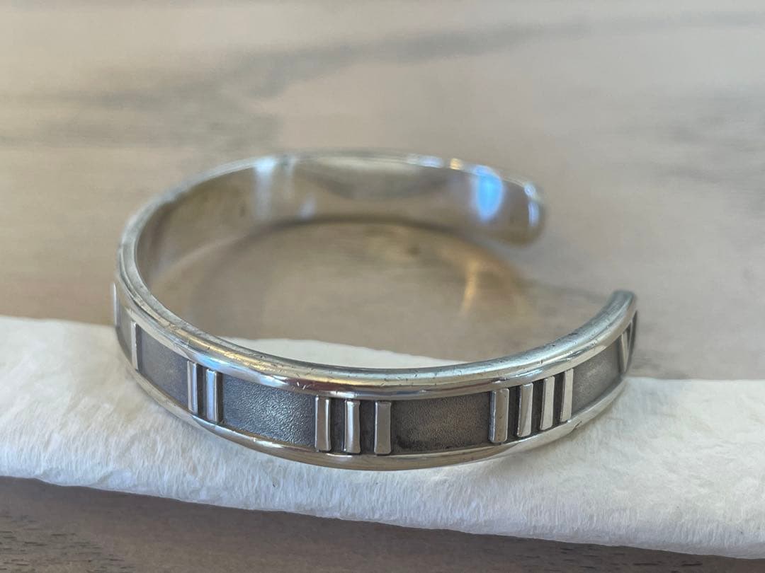 ティファニー　アトラス　シルバーバングル　正規店購入美品※他ティファニー出品あり