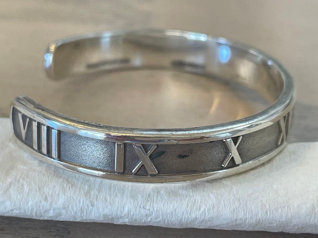 ティファニー　アトラス　シルバーバングル　正規店購入美品※他ティファニー出品あり