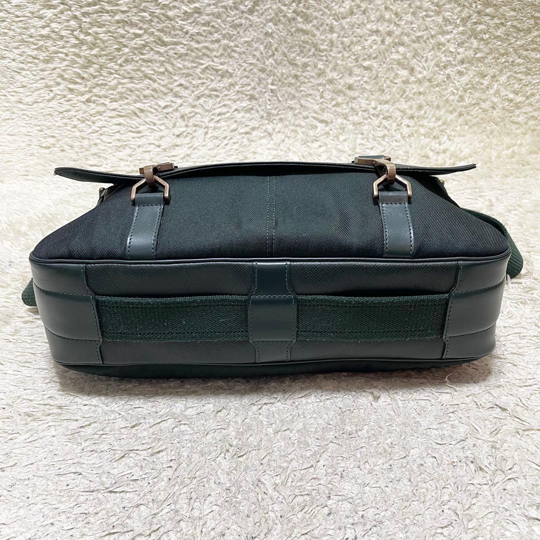 【良品】ルイヴィトン メッセンジャーバッグ　タイガ　デルスー　エピセア　ロゴ金具