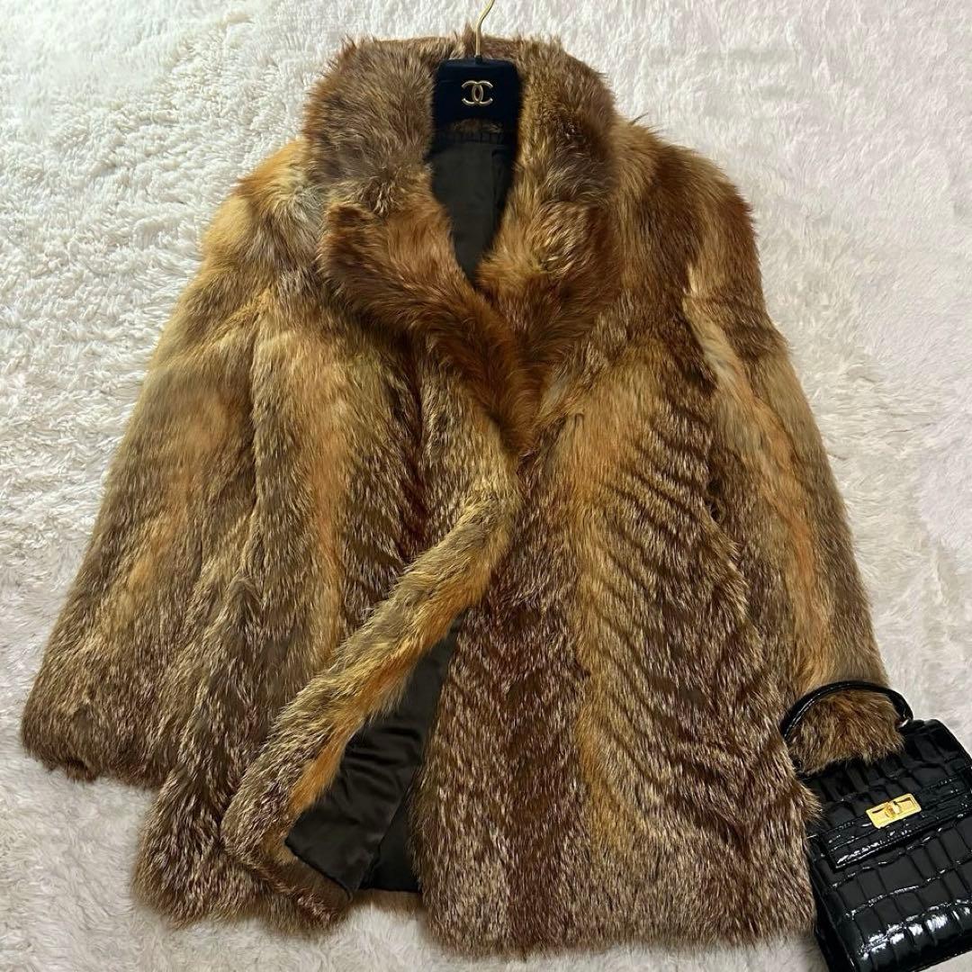 【tokko】美品 レッドフォックスコート Tiffany by