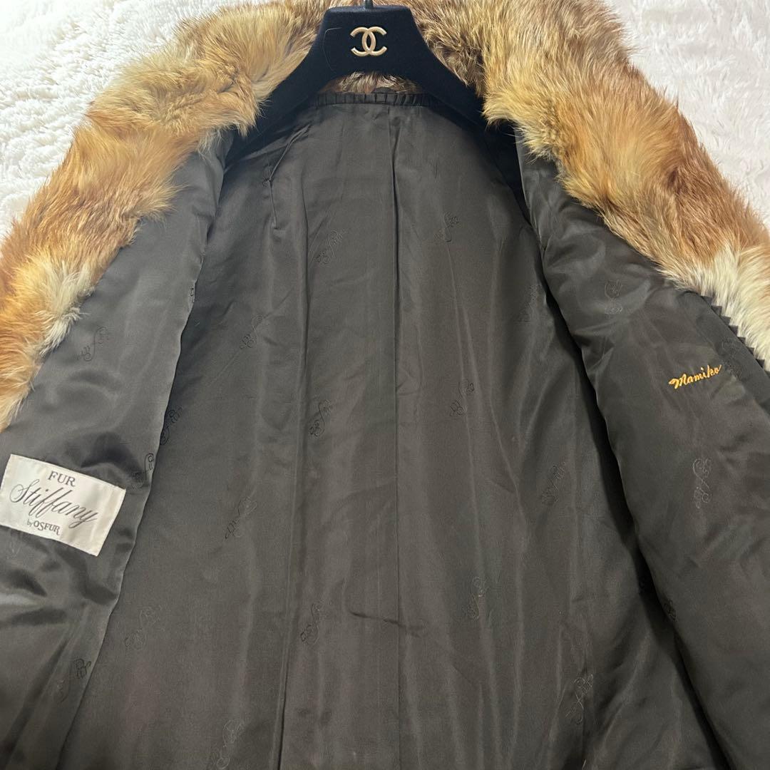 【tokko】美品 レッドフォックスコート Tiffany by