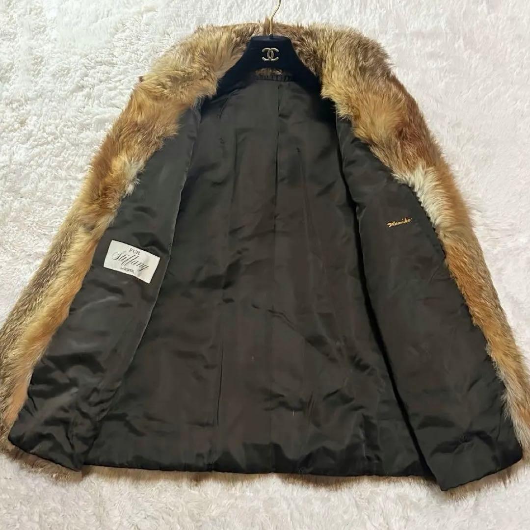 【tokko】美品 レッドフォックスコート Tiffany by