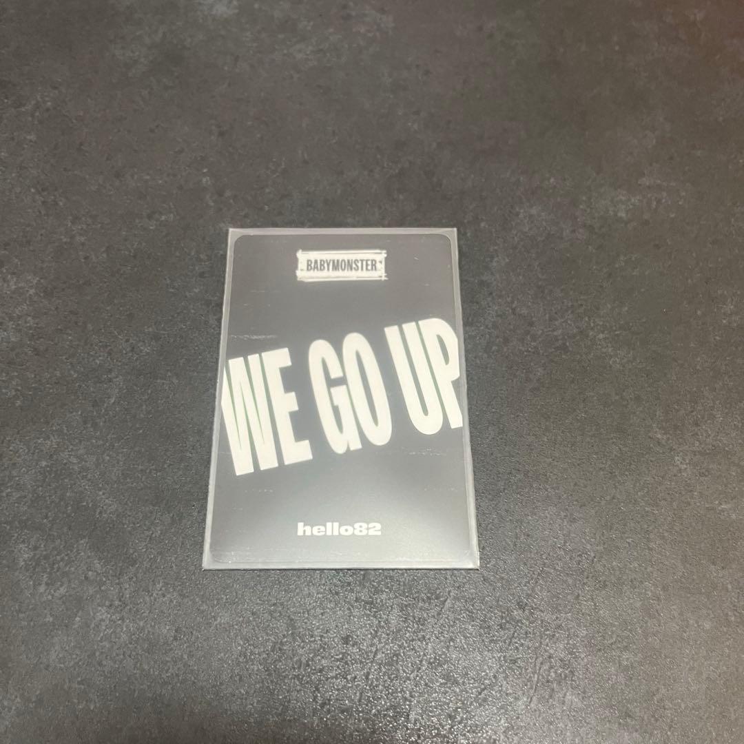 BABYMONSTER we go up hello82 ローラ　トレカ