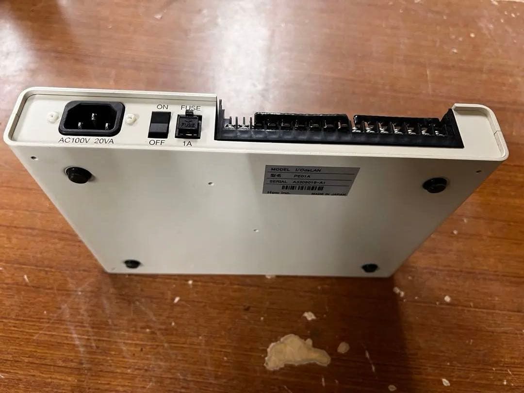 I/OdeLAN (16点版 PE01A) — イーサネット通信アダプタ 中古