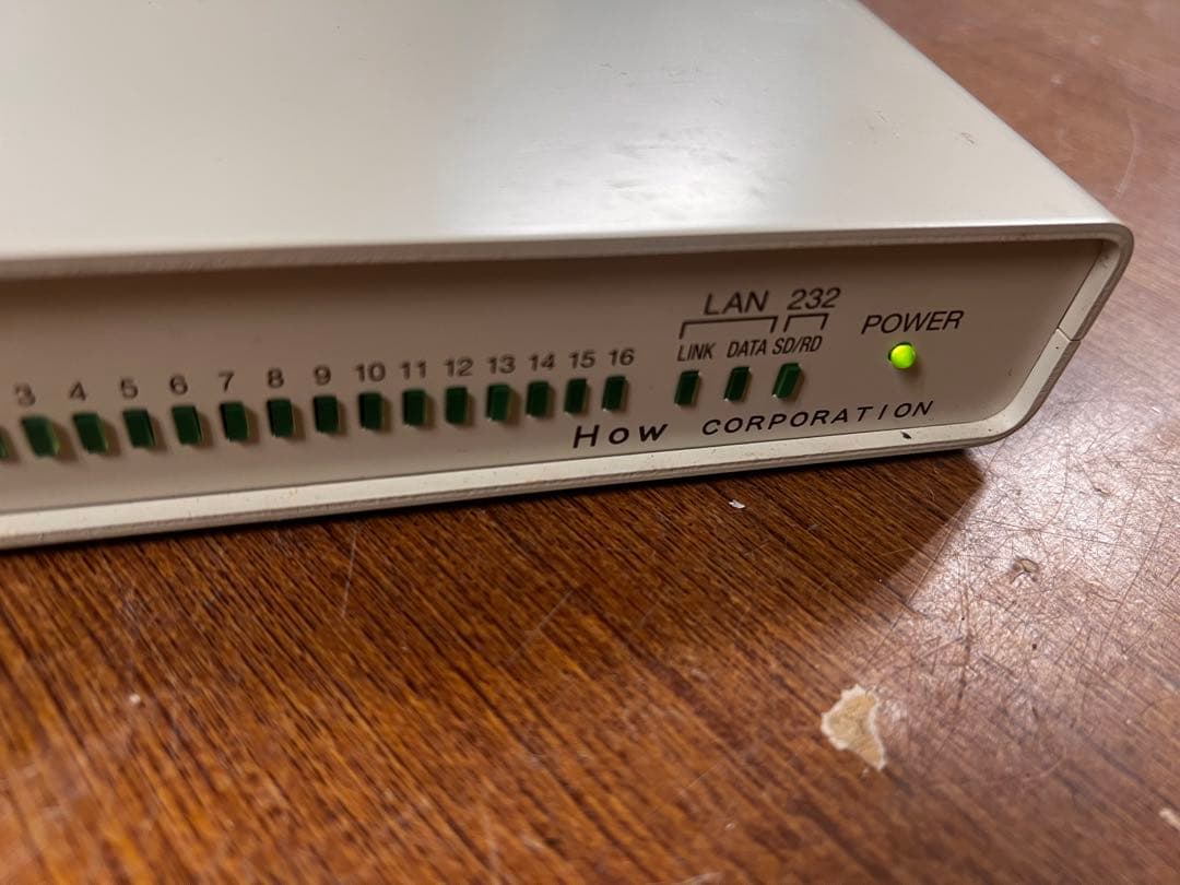 I/OdeLAN (16点版 PE01A) — イーサネット通信アダプタ 中古