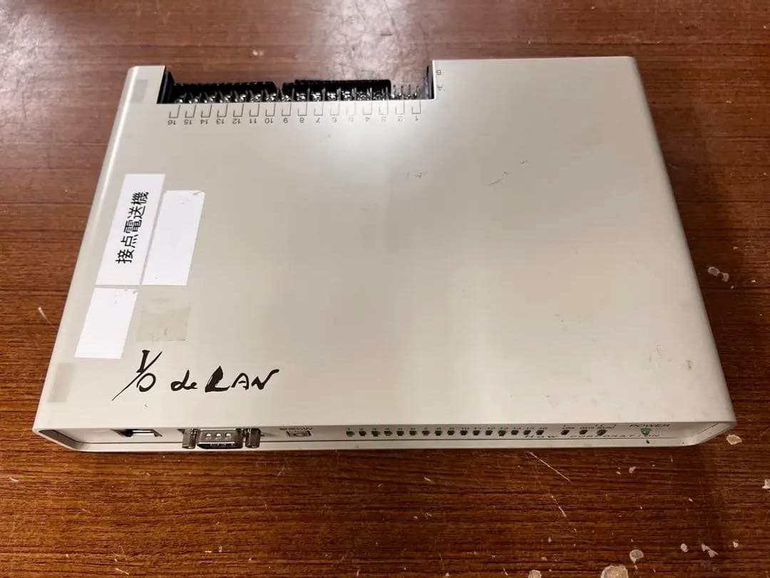 I/OdeLAN (16点版 PE01A) — イーサネット通信アダプタ 中古