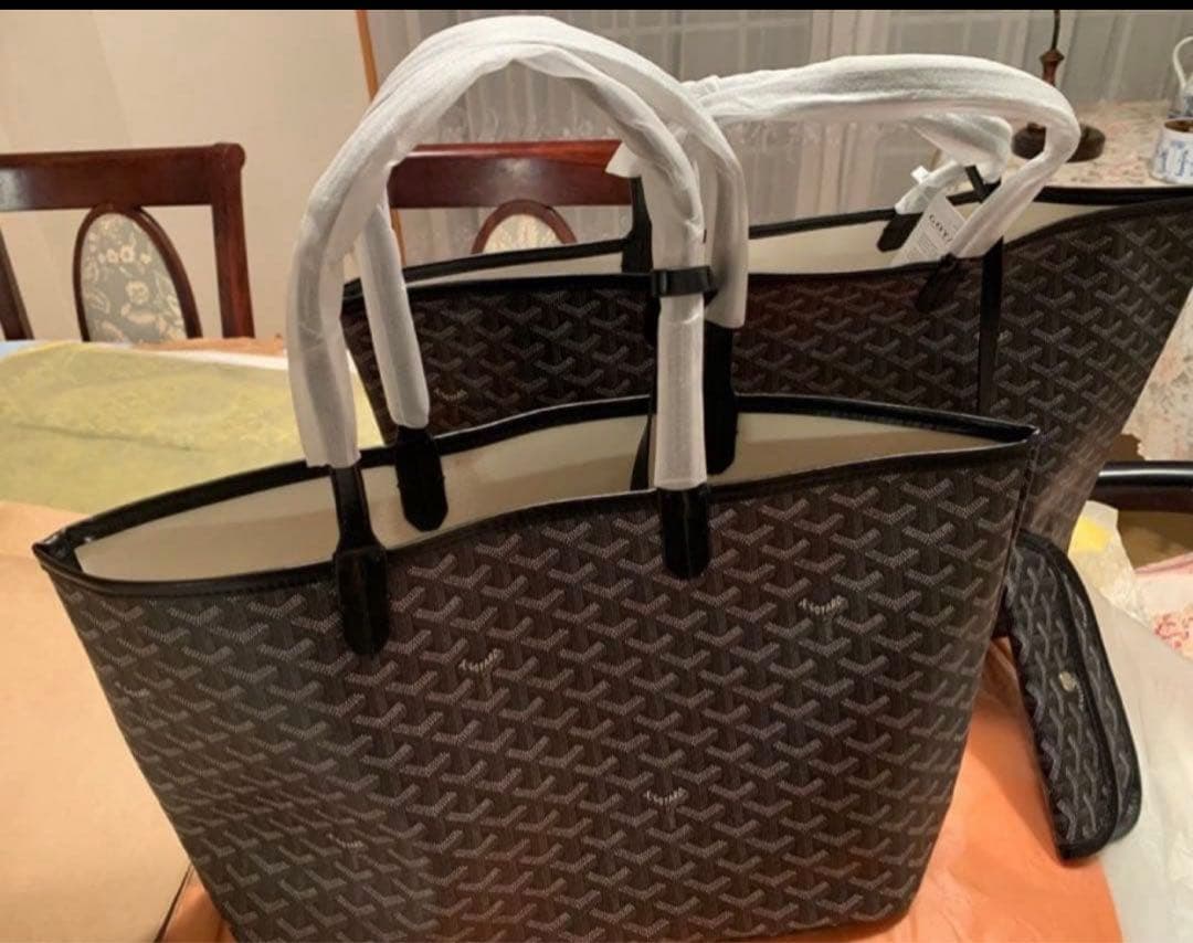 ヒカ•*¨*•.¸ 大容量 ブラック トート