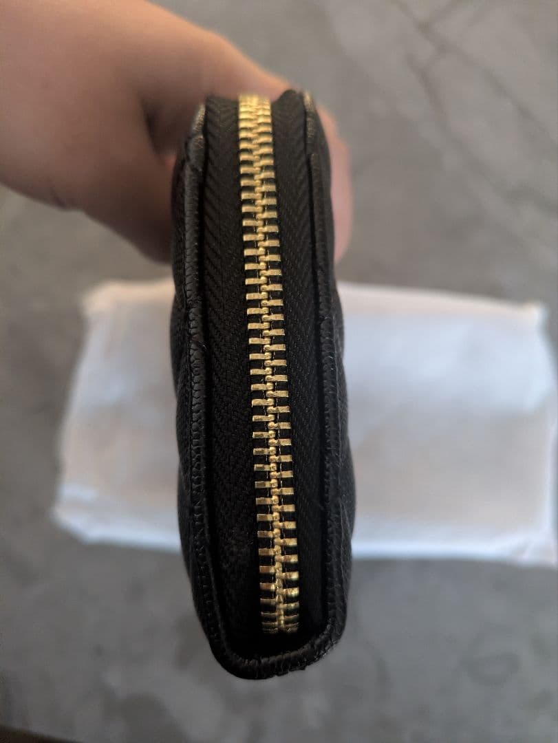 【新品・未使用】CHANEL ブラック 長財布 キルティング　ノベルティ