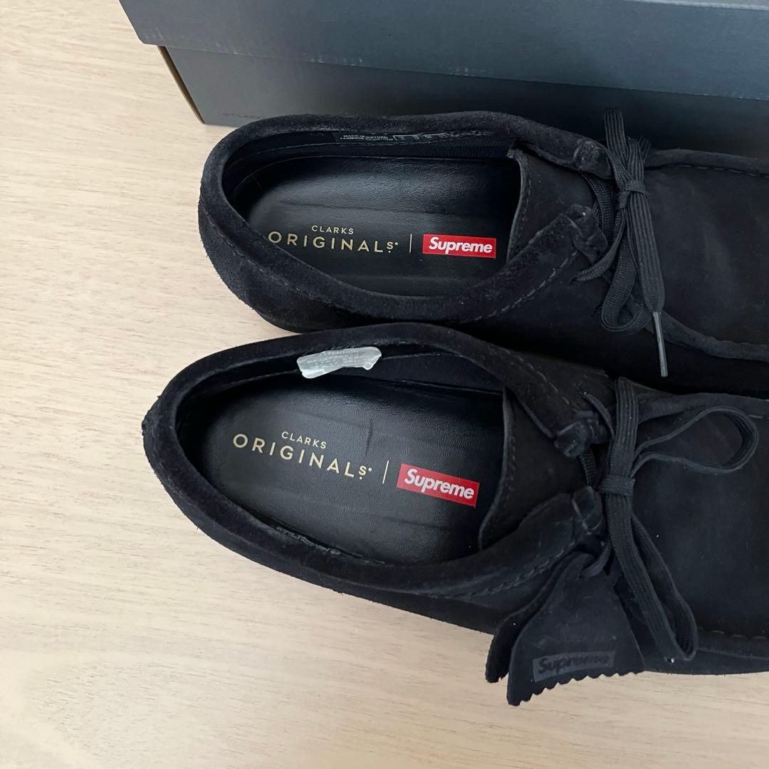 Supreme × Clarks Wallabee GTX \"Black\"