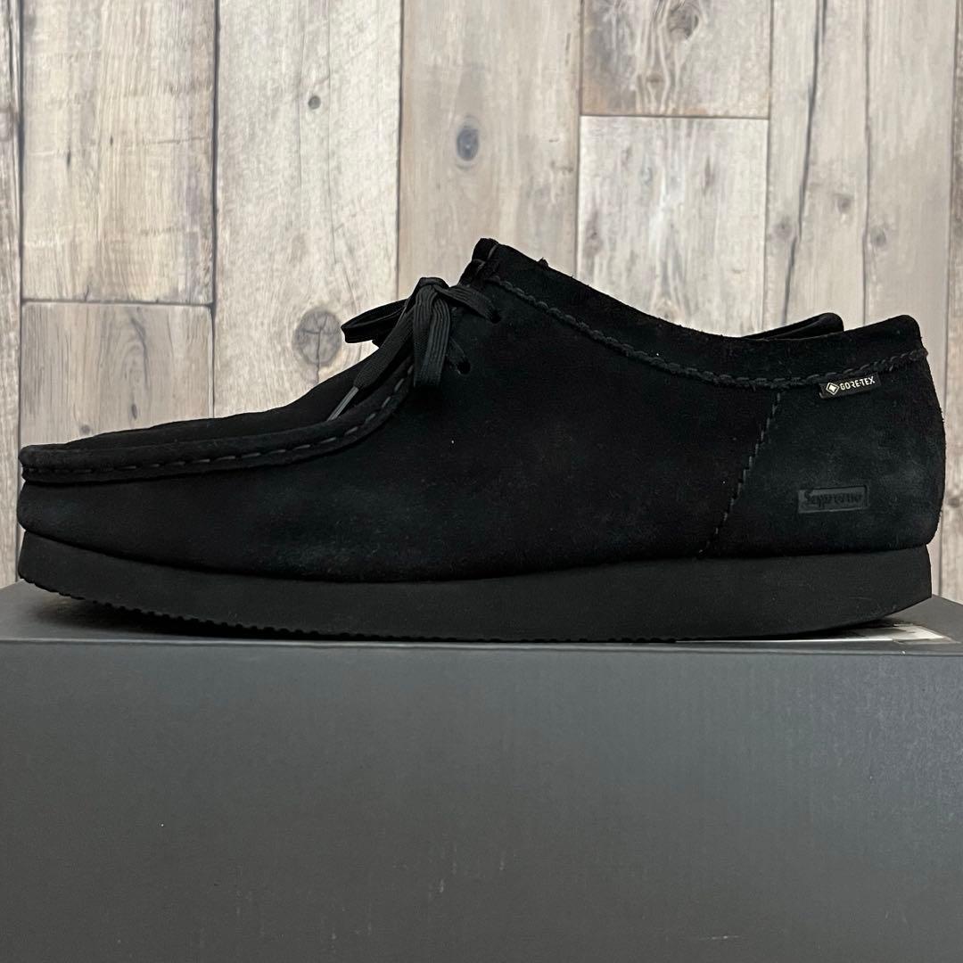 Supreme × Clarks Wallabee GTX \"Black\"