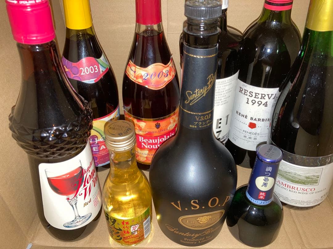 お酒　未開封　9点　　日本酒　ウイスキー　ワイン