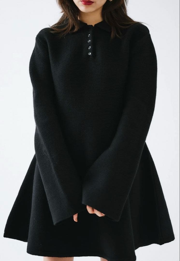 【Sサイズ】THETOE TOÉ Reims Flare Onepiece