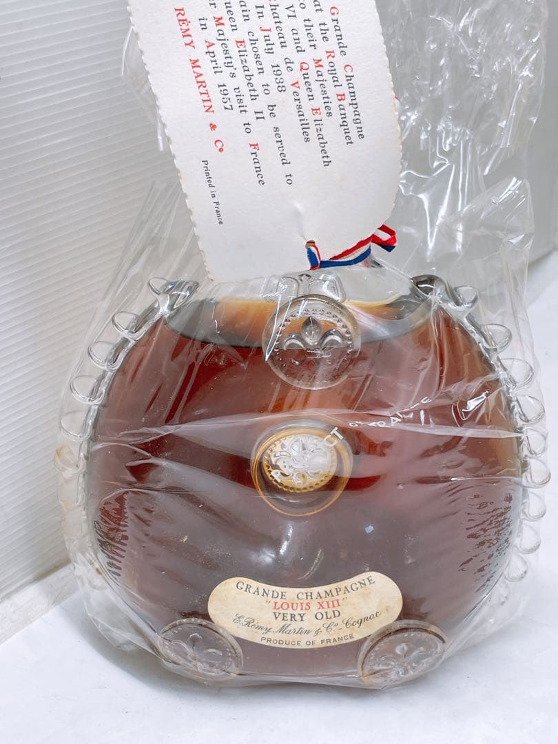 ①未開栓 レミーマルタン ルイ13世 バカラ ブランデー REMYMARTIN