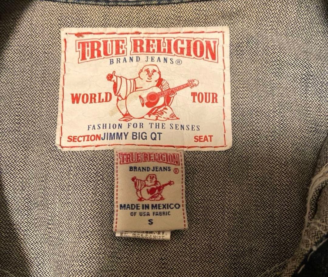 希少！TRUE RELIGION デニムジャケット