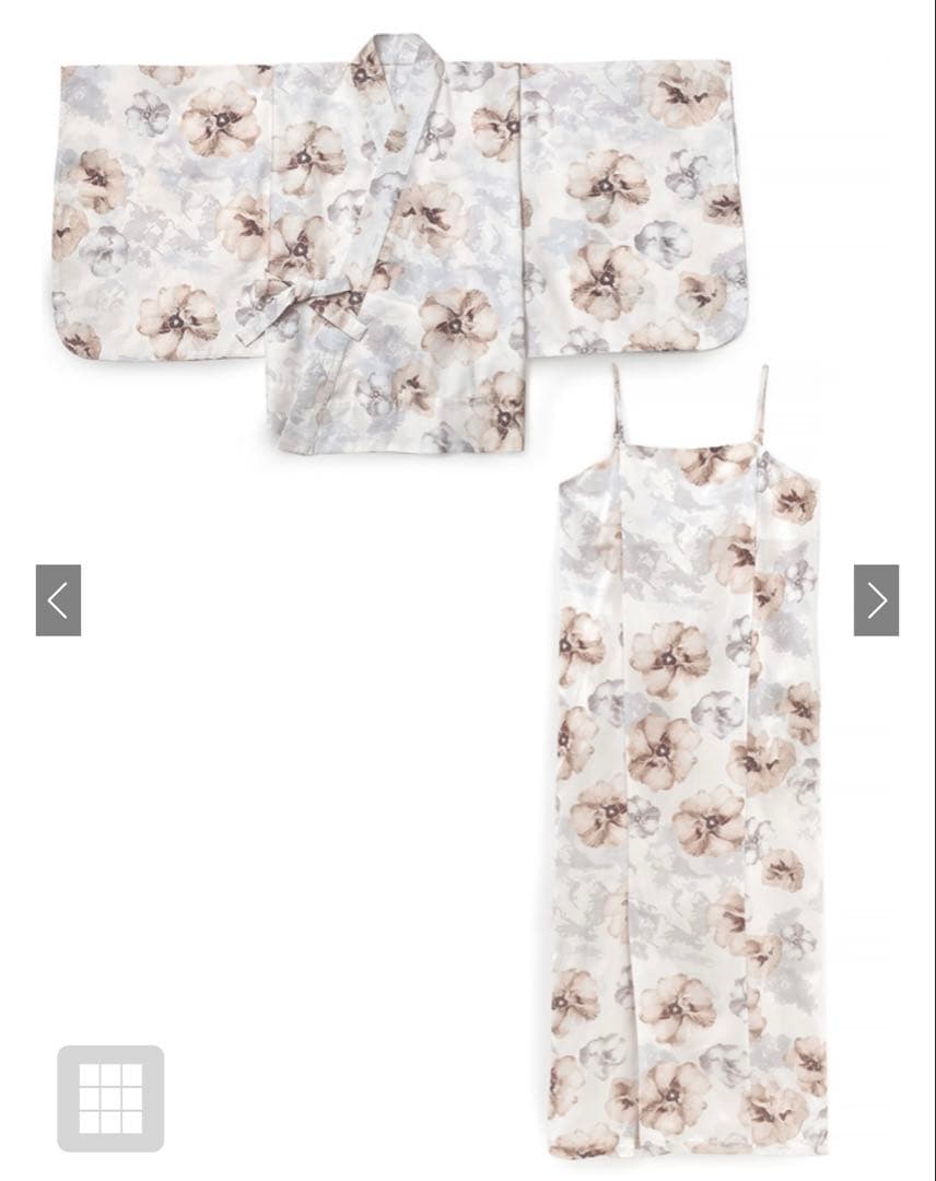 3点セット2Way花柄セパレート浴衣［fy025］