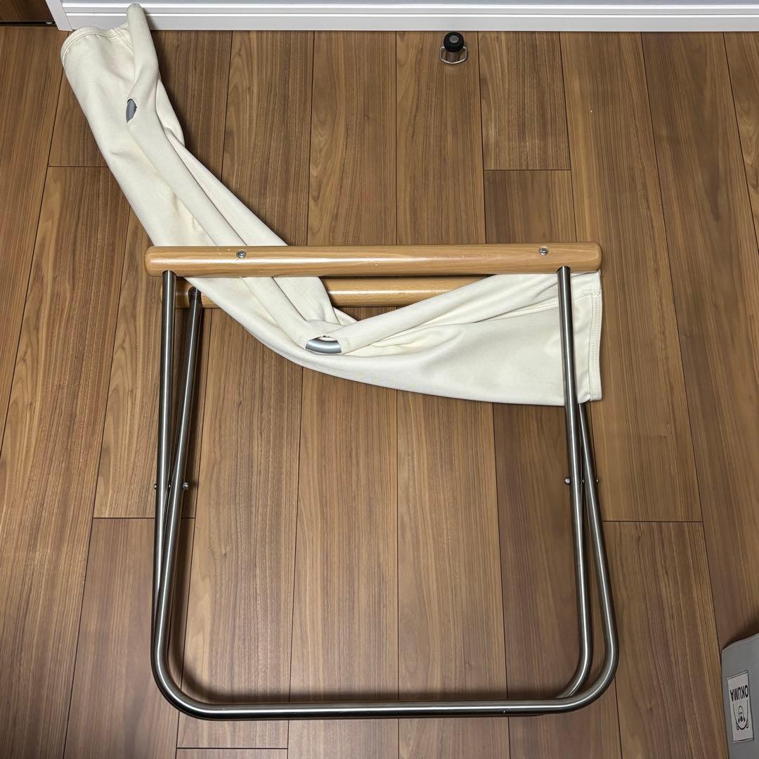 Nychair X ニーチェアX ホワイト ナチュラル 折りたたみ椅子