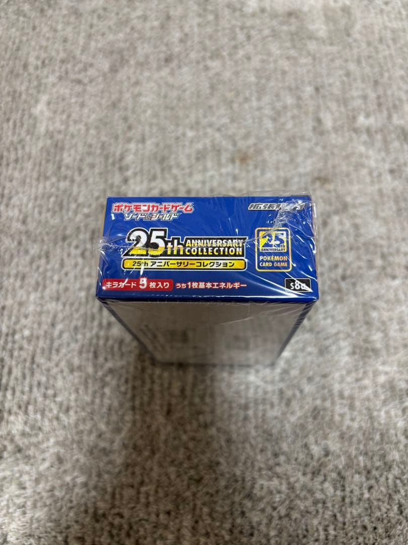 ポケモンカード25th アニバーサリーコレクション 未開封box プロモカード付