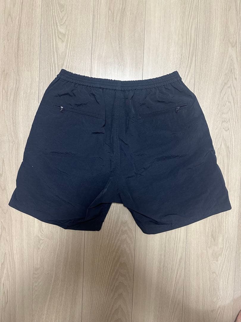 WACKO MARIA ナイロン ショートパンツ　Lサイズ　黒　ブラック