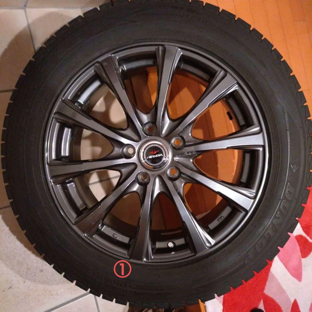 みつと！ ホイールセットWINTER MAXX 215/60R17　①