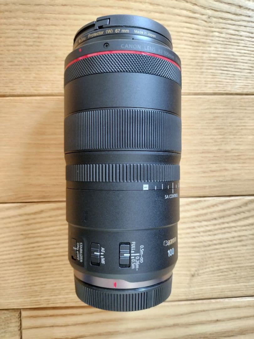 Canon RF 100mm F2.8 L MACRO & zetaフィルター