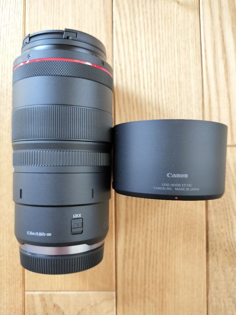 Canon RF 100mm F2.8 L MACRO & zetaフィルター