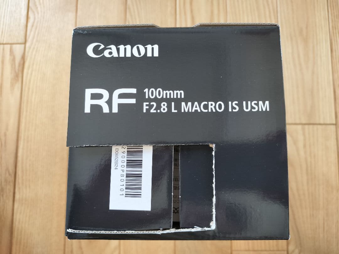 Canon RF 100mm F2.8 L MACRO & zetaフィルター