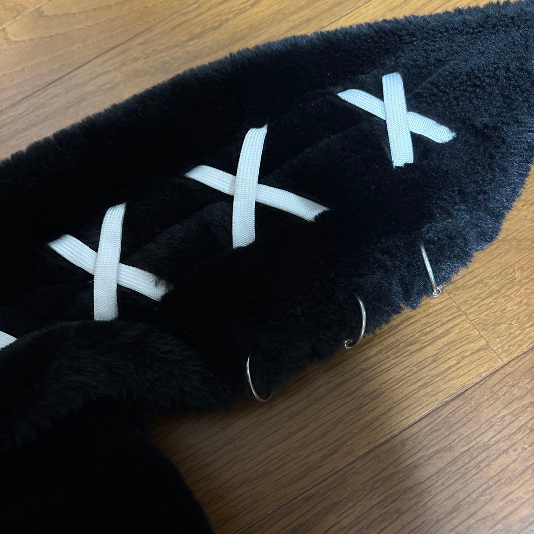 レフレム ファーパーカー ブルゾン うさ耳 ブラック