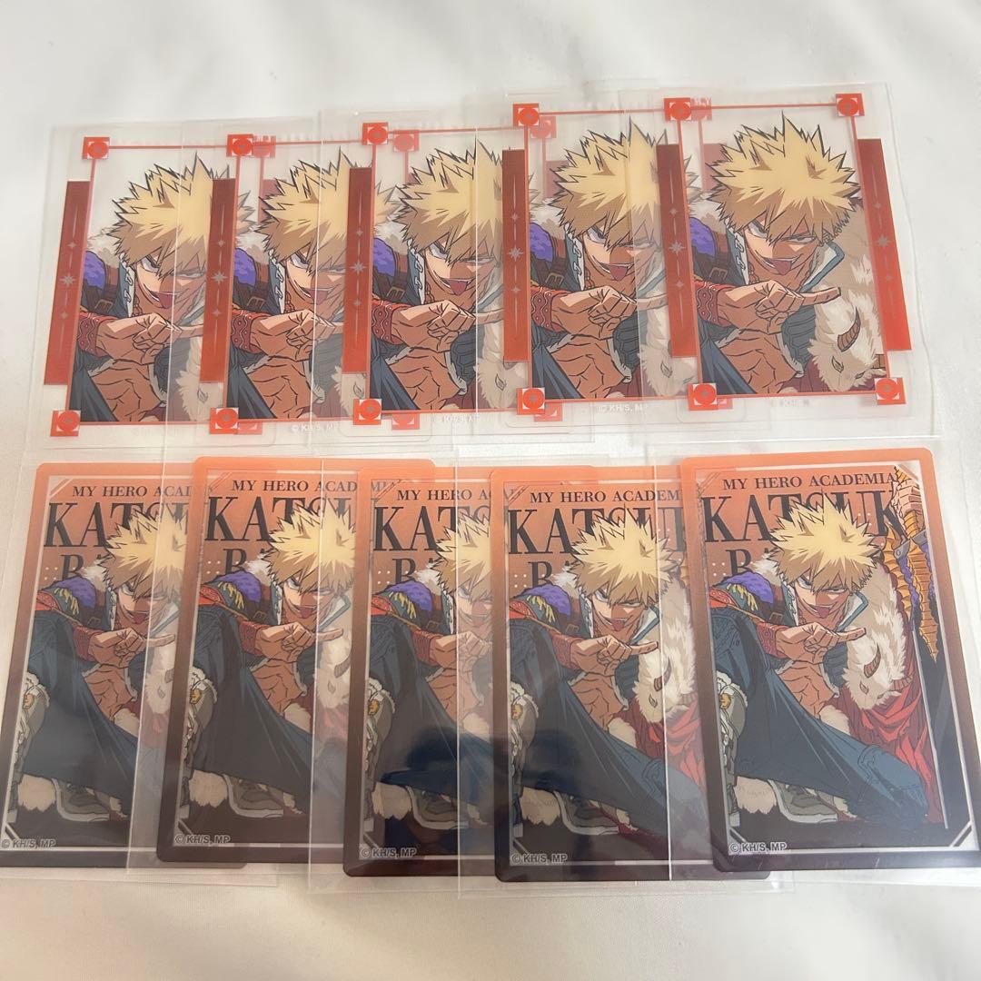 ヒロアカ 十傑 爆豪勝己 TOHO クリカ クリアカード