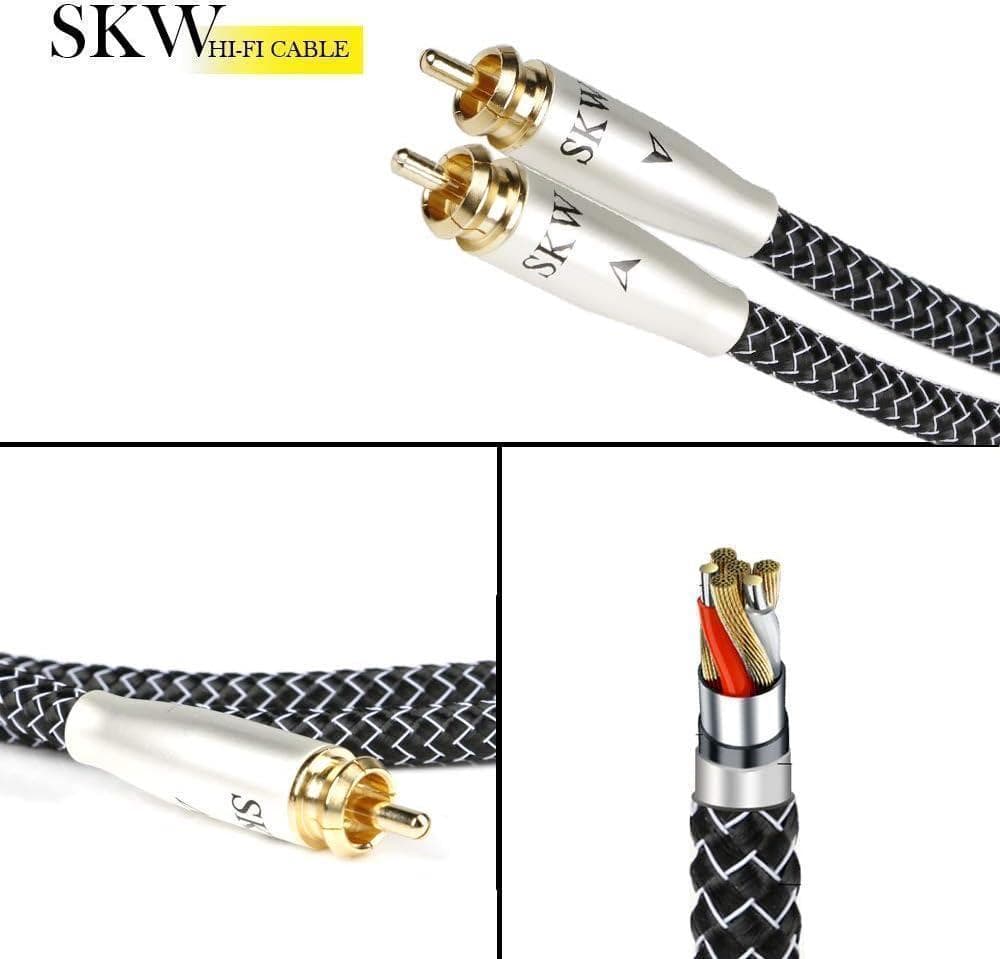 SKW ハイエンド WGシリーズ サブウーファーケーブル