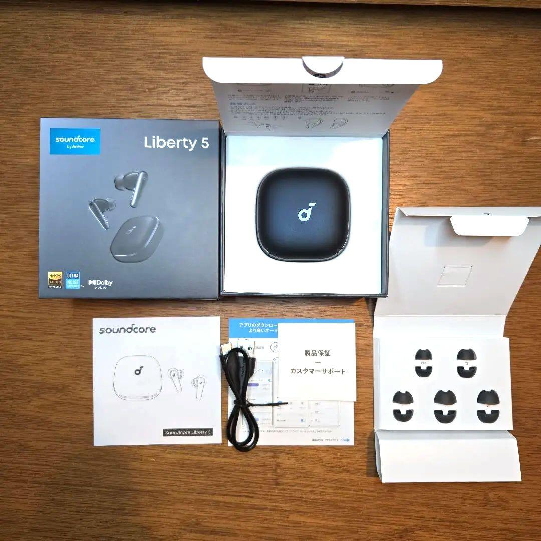 sound core Liberty5　ワイヤレスイヤホン ほぼ未使用品