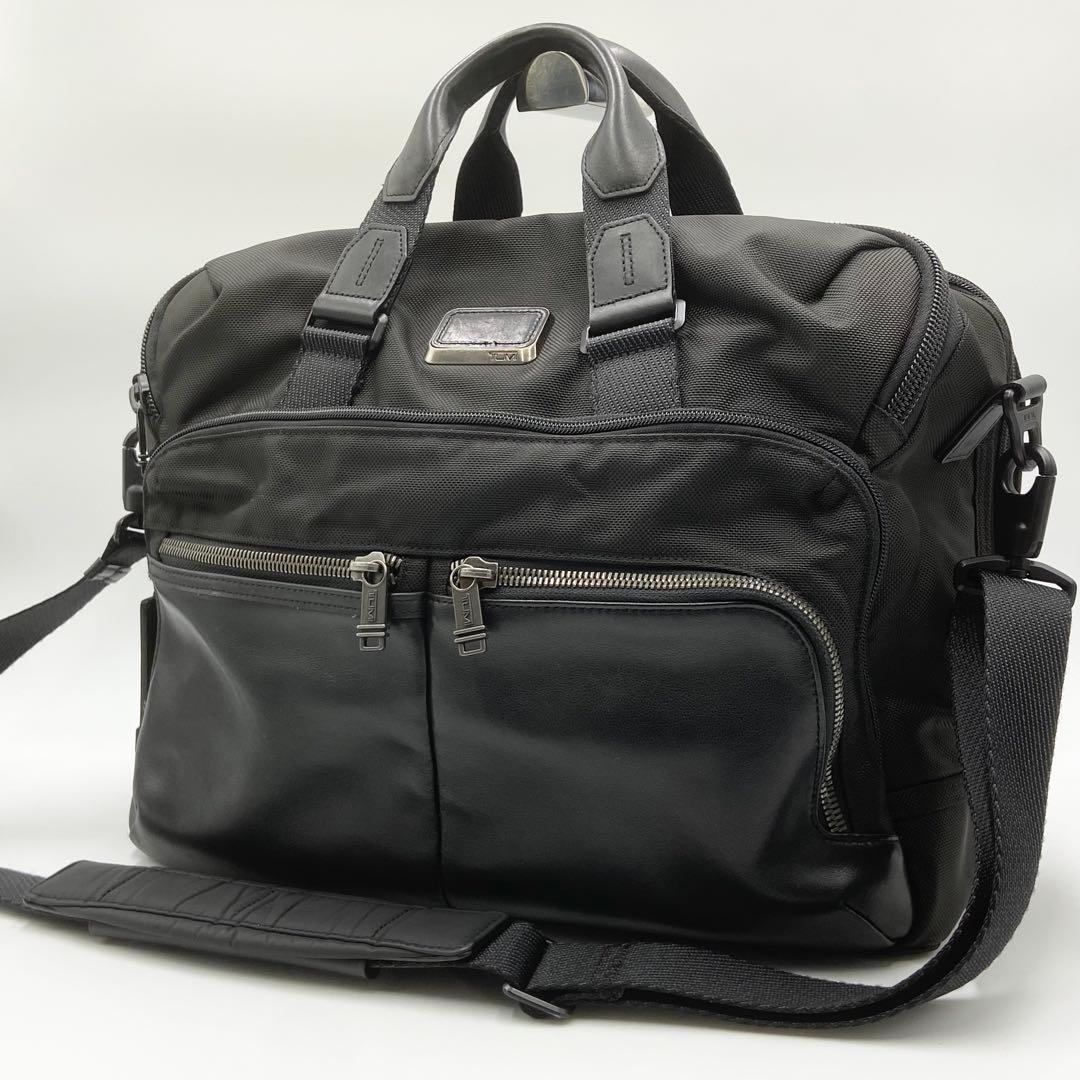 極美品　トゥミ　アルファ　ブラボー　ブリーフケース　ビジネスバッグ　ブラック